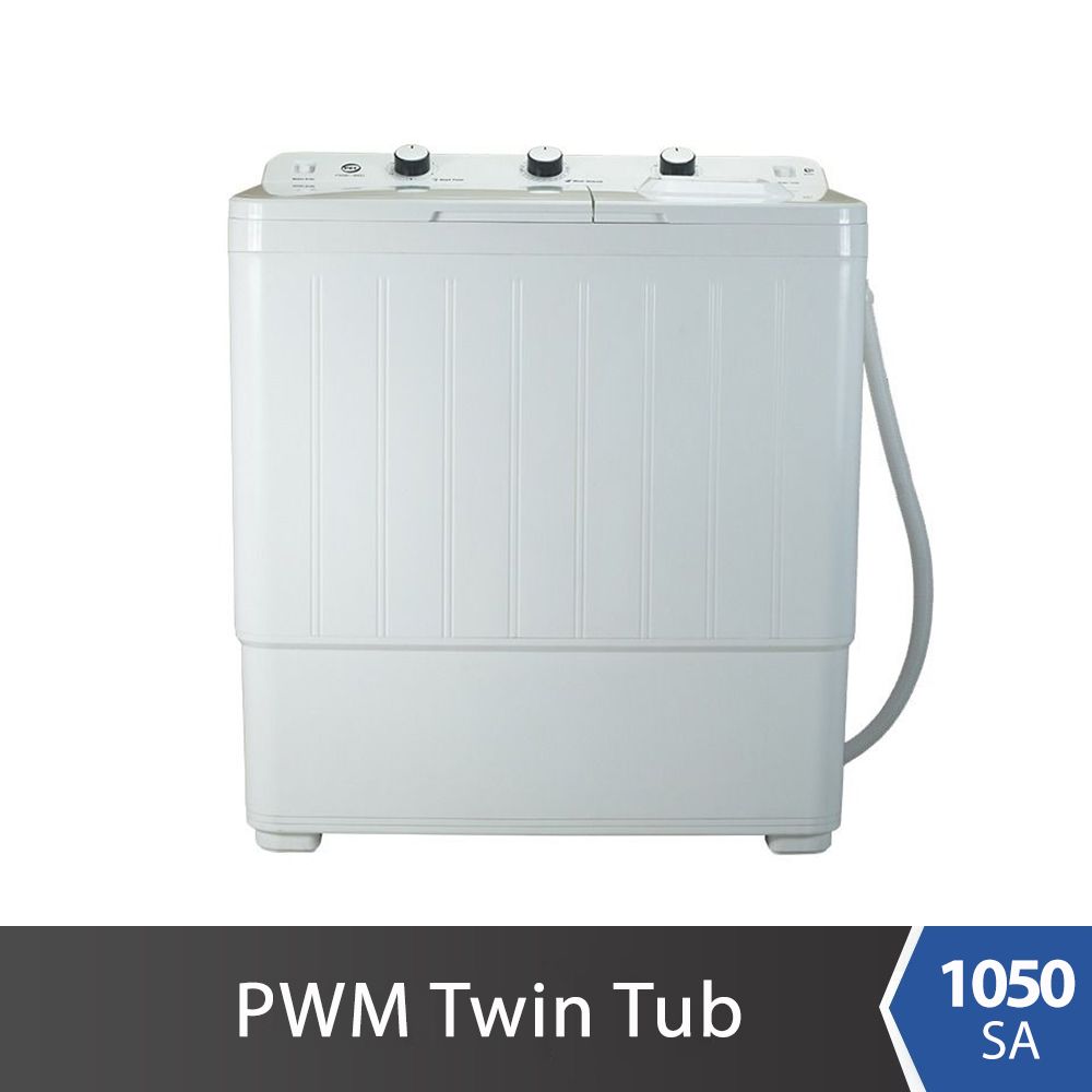 PEL Washing Machine Semi Auto 1050T Twin Tub - White